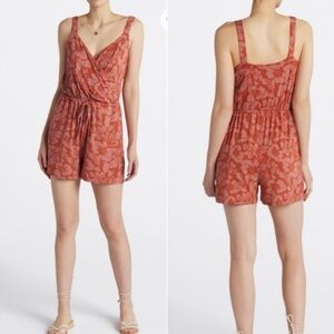 NWT market and spruce Floral Print Women's Gracelyn romper